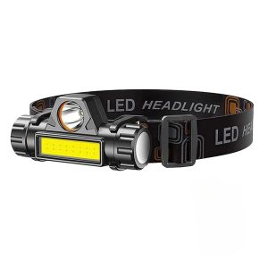 Rechargeable COB LED USB Headlamp Magnetic Bright Waterproof Head Torch Outdoor Cycling Running Fishing Night Riding Headlight