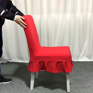 Chair Cover Skirt Chair Cover Dining Universal Knitted Thick Elastic Antifouling Seat Cushion universal simple chair cover