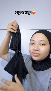 Ciput Ninja Inner Jersey Premium Dalaman Hijab Nyaman Dipakai Fashionable Anti Pusing Kekinian