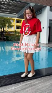 รองเท้าเเฟชั่นผู้หญิงเเบบคัชชูส้นเตี้ยเปิดส้นเท้า No. 216-63 NE&NA Collection Shoes