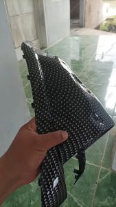 Panel winslid\dudukan visor yamaha lexi carbon