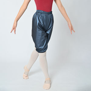 Badylepa Adult And Childrens Five-Point Sweat-Suit Coated Ballet Dance Practice Sauna Heat up Sweat Outfit Polyester Ballet Suit