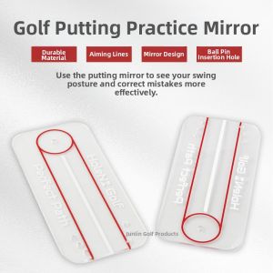 GOG | Aiming Line Correction Putting Aid Mini Golf Mirror Acrylic