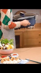 Nồi Lẩu Điện Đa Năng Chống Dính Bear 7L Dhg - P70B1 Hàng -Bảo Hành 12 Thángchống dính mẫu mới công suất cao dung tích lớndùng để nấu cơm nấu lẩu hấp luộc chiên xào...-CONVEENIENCE Shop