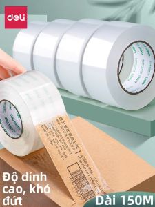 deli | Deli Deli Big Roll High Transparency Packaging Tape No Residue Adhesive Tape Large Width Sealing Box Tape 6cm Wide 4.8cm Pack