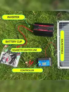 4000W Solar Inverter Generation 110V/220V 1200W Solar Panel Automotive Battery Charge Controller Solar Complete Power Solar Kit