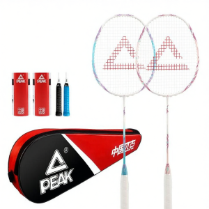 PEAK | Vợt Cầu Lông Chuyên Nghiệp 40-45g Sợi Carbon Toàn Phần