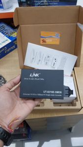 Link (UT-0216E-SM30) RJ45/SC (SM.) 10/100Mbps ENHANCE Media CONVERTER (30 km.) UT0216ESM30