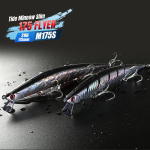 JIGGING PRO 175mm 29g Sinking Slim Minnow Fishing Lure Long Casting Saltwater Fishing Bait With Tungsten Ball