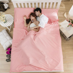 Travel Sanitary Sleeping Bag Cotton Portable Liner Train Outdoor Supplies Dirt-Proof Travel Hotel