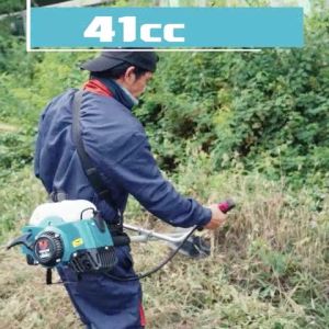 VERGIN เครื่องตัดหญ้า RBC 411 2 จังหวะ 4 เเรง  หางอลูมิเนียม หนาพิเศษ คาบูลูกลอย คอยไฟแท้ มาตราฐานญี่ปุ่น