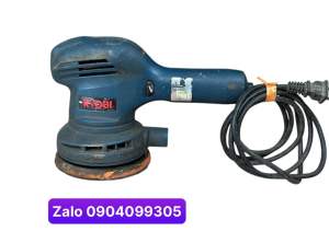 Máy chà nhám rung xoay RYOBI - hàng bãi Nhật dùng điện 100-110Volt dùng nhám dán 125mm