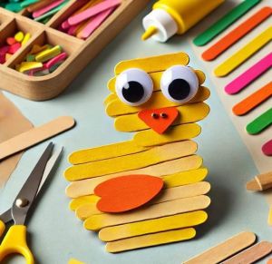 Bộ Đồ Dùng Thủ Công DIY Cho Trẻ Em Mẫu Giáo Đồ Chơi Mô Hình Động Vật Sáng Tạo Bộ Đồ Dùng Làm Kem DIY Cho Trẻ Em