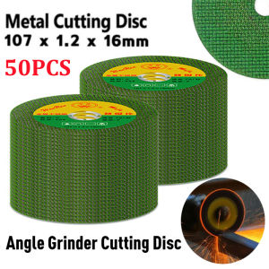 50PCS Metal Cutting Disc Angle Grinder Cut Off Wheel Resin Circular Saw Blade 4" Ultra Thin Cutting Disc DIY Mata Grinder Potong Besi Stainless Steel