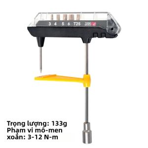 ThinkRider | ThinkRider Cờ Lê Mô Men Xoắn 3-12Nm Allen Bộ Chìa Khóa 3/4/5/6mm T25 Cho MTB Xe Đạp Đường Bộ Dụng Cụ Sửa Chữa Xe Đạp Bộ Dụng Cụ Bảo Trì