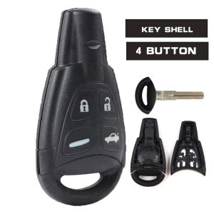 KEYECU LTQSAAM433TX Remote Car Key Fob 315MHz / 433Mhz PCF7946AT for SAAB 9-3 9-5 2003 2004 2005 2006 2007 2008 2009 2010