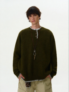 MADWITCH | Couples Vintage Casual Loose Round Neck Sweater
