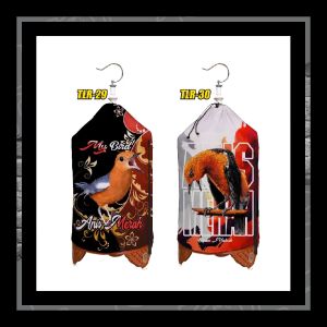 Kerodong Sangkar Anis Merah Bahan Premium Fullprinting