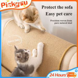 Pet Cat Scratching Board Sofa Protection Mat Cat Tree Claw Sisal Pad Cat Sofa Protective Cover Pet Resistant Scratching Supplies Cat Scratching Sofa Mat Scratch Pad for Cat