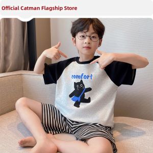 MiiOW | Childrens Summer Lightweight Cotton Pyjamas