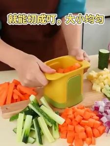 Onion Dicer 2 In 1 Dicing and Cutting Artifact Manual Slicers Potato slicer kitchen tool