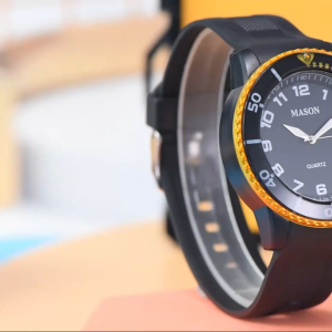 Jam Tangan Original Pria Mason 1306 Analog Karet Rubber