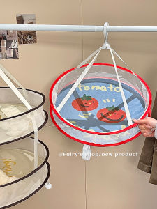 Foldable Laundry Basket Flat out Innerwear Underwear Socks Drying Net Pocket Home Use Sweater Woolen Shirt Laundry Care Tools