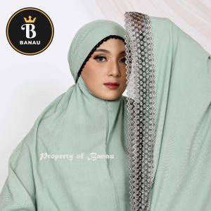 Banau Mukena Dewasa Terbaru Azzizah Rayon Premium Jumbo