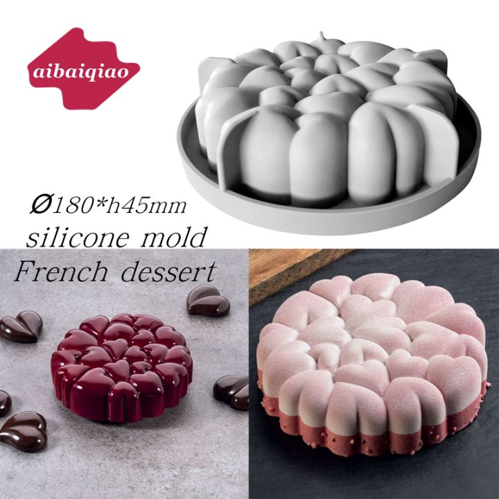 Moule En Silicone Pour Plaques Décoratives Style Français – Or Et Blanc – Très Bon état
