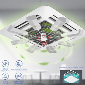 JXinJie | No-Direct-Wind Noiseless Rotating-Blade Ceiling Air Conditioner
