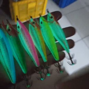 umpan cumi rangkang cumi squid jig high quality sinking 10 gram