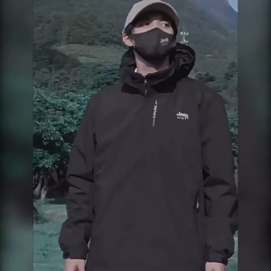 Jeep Spirit Men Tactical Jacket Waterproof Windproof Para sa Hiking at Cycling