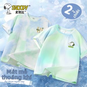Snoopy | Áo Thun Tie-Dye Mỏng Thoáng Khí