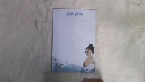 I Love Myself Self-care - Arte Lang Jumbo Memopad by ArteMo Concepts