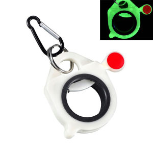1-3pc Cable Tie Organizer Tie Holder Portable Cable Tie Storage Tool Glow at Night Storage   Lightweight Plastic Spring Clip