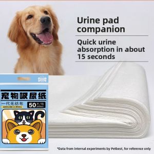 Large Size Pet Dog Urinal Mat Absorbent Paper Pet Diapers Cat Urine Cleaning Dog Potty Training Pad Dog Urine Separator Mat