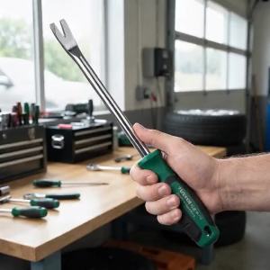 Auto Door Panel Clip Remover Tool Durable Steel Pry Bar Kit For Interior Trim Removal Car Repair Accessories Auto Body