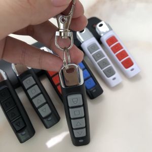 Wenqia Universal 433MHz 330MHz Clone Remote Duplicator Garage Gate Door Opener 4 Key Cloning Transmitter(Battery included)