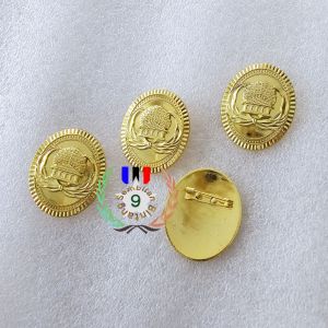 Pin Korpri Oval Tumpuk Premium Mengkilap