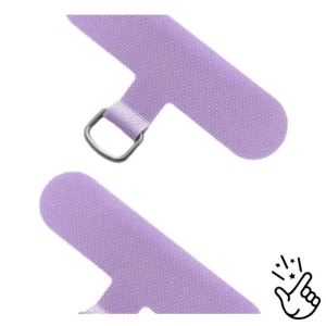 1/2/3pcs Anti-Lost Mobile Phone Lanyard Detachable Gasket Metal Ring Clip Hang Cord Tether Phone Case Accessories