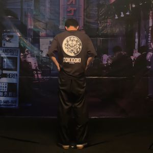 TOKIDOKI เสื้อยืด ODAIBA LANE CLASSIC