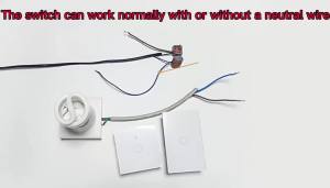 Work With Tuya EU Smart Switches 1/2/3Gang Wifi Touch Light Switch Wall Switches Smart Life For Alexa Google Home 433RF Remote