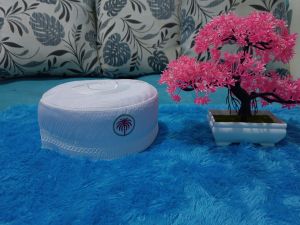 SONGKOK PUTIH HAJI / PECI BUGIS MADINA /MURAH BERKUALITAS/MADE BANGLADESH