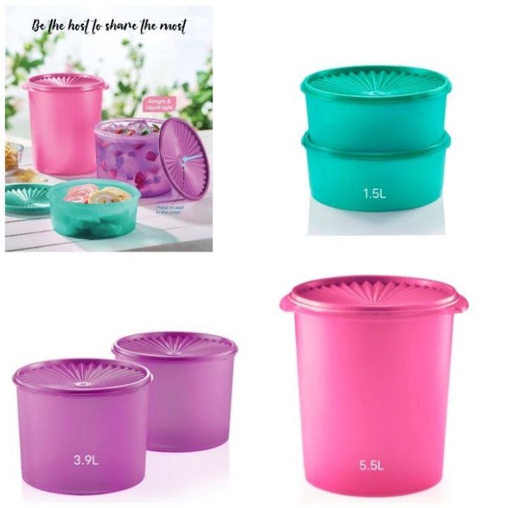 Tupperware Deco Canister | Lazada