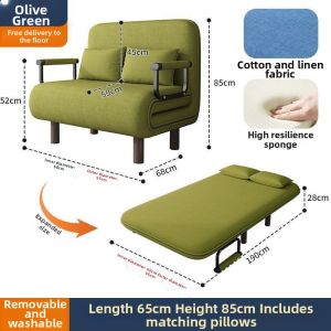 MOLORE | Foldable Single Double Bed for Home Office
