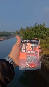 Stiker Murah BORNEO Anti Air STIKER PACK (PAKET STIKER 8 PCS BORNEO) - STIKER AESTHETIC LAPTOP AKSESORIS HELM