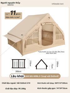 The Primitive | Lều Dã Ngoại Tự Phồng Chống Thấm Nước Tiện Lợi
