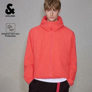 Jack Jones | Spring Summer Sun Protection Cool Hooded Loose Breathable Jacket