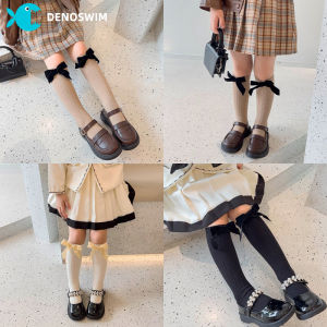 Denosim nơ dễ thương bé gái Tất Dài Lolita vớ mềm trẻ sơ sinh vớ công chúa