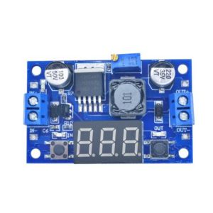 Aideepen | LM2596 DC Step Down Converter Voltage Regulator 4.0~40 to 1.25-37V Buck Adapter LED Display Voltmeter Adjustable Power Supply